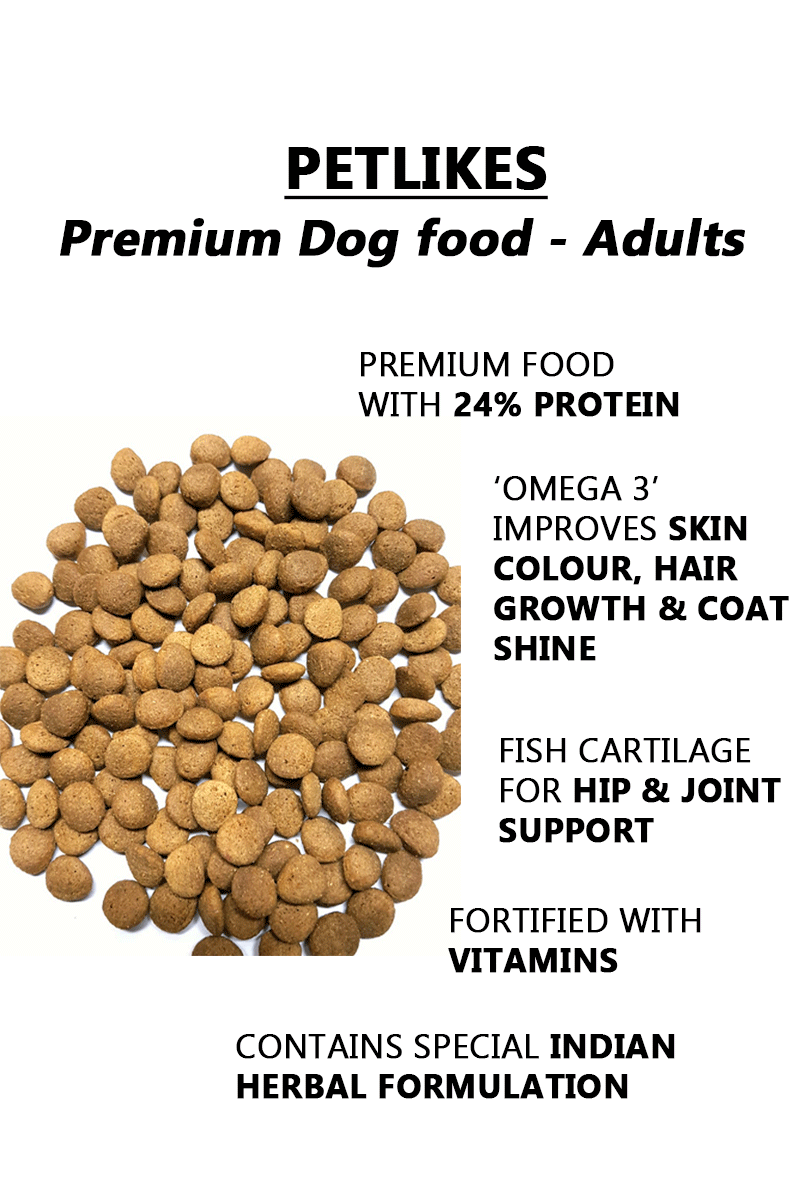 Pet Likes – 500 g. Pellet Food For Adult Dogs