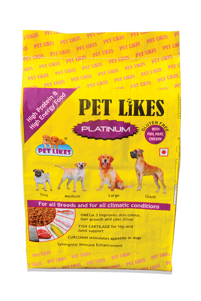 Pet Likes – 10 Kg. Pellet Food For Adult Dogs